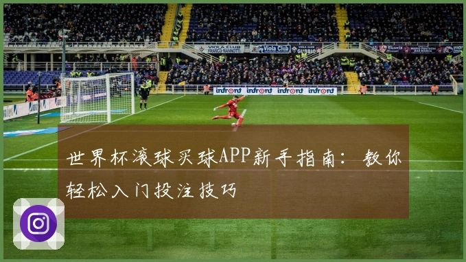世界杯滚球买球APP新手指南：教你轻松入门投注技巧